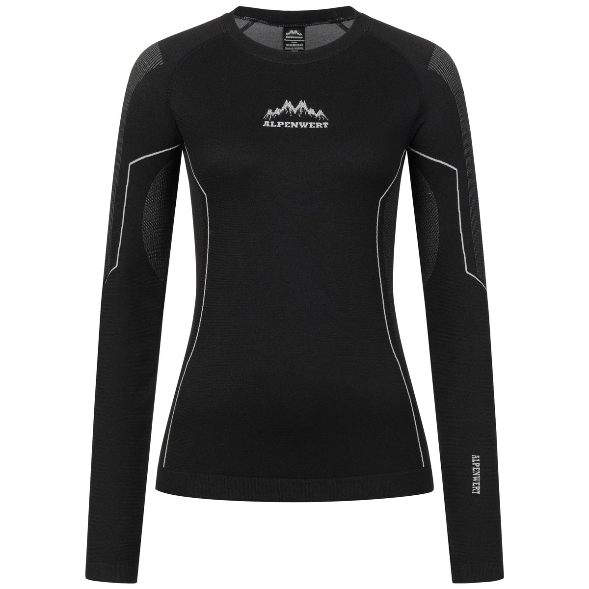 Thermounterhemd Damen aus recyceltem Polyester - ALPENWERT