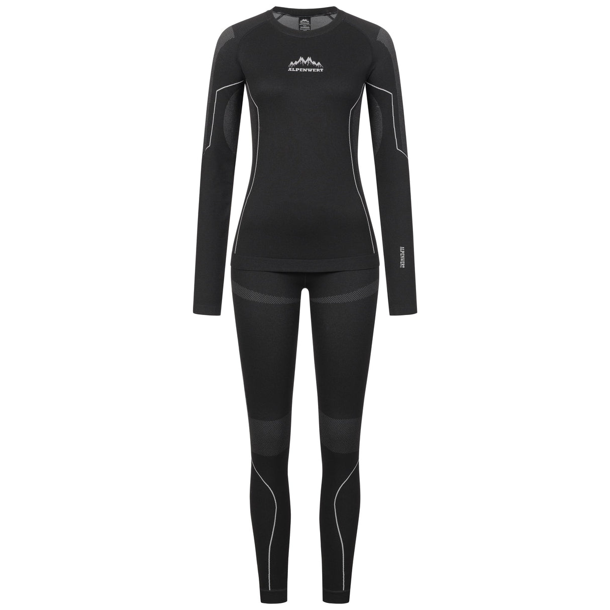 Thermounterwäsche Damen mit Daumenloch aus recyceltem Polyester - ALPENWERT